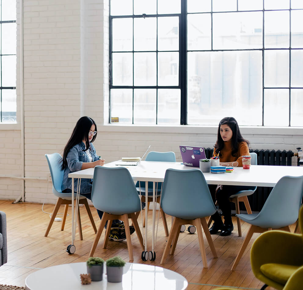 IT team working